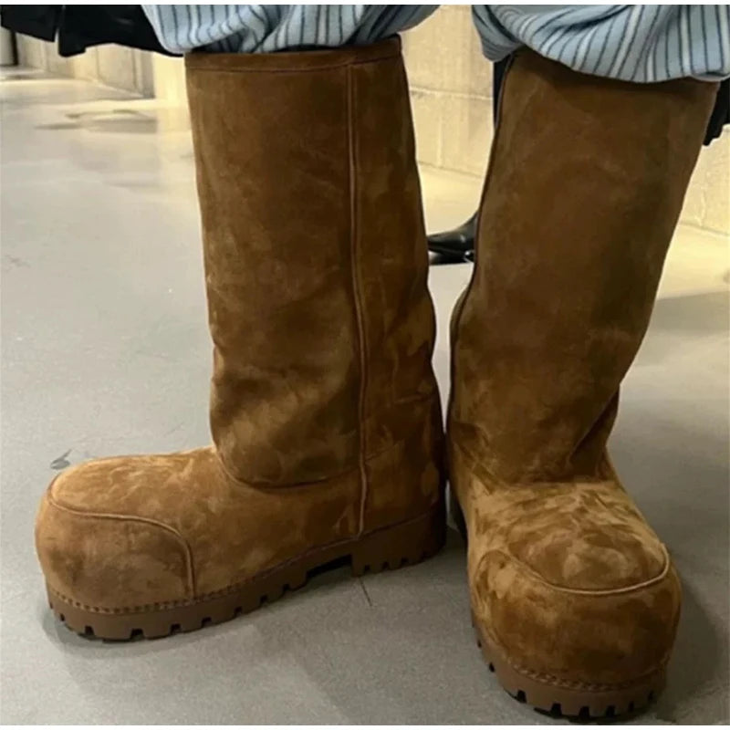 Chunky Platform Ankle Boots