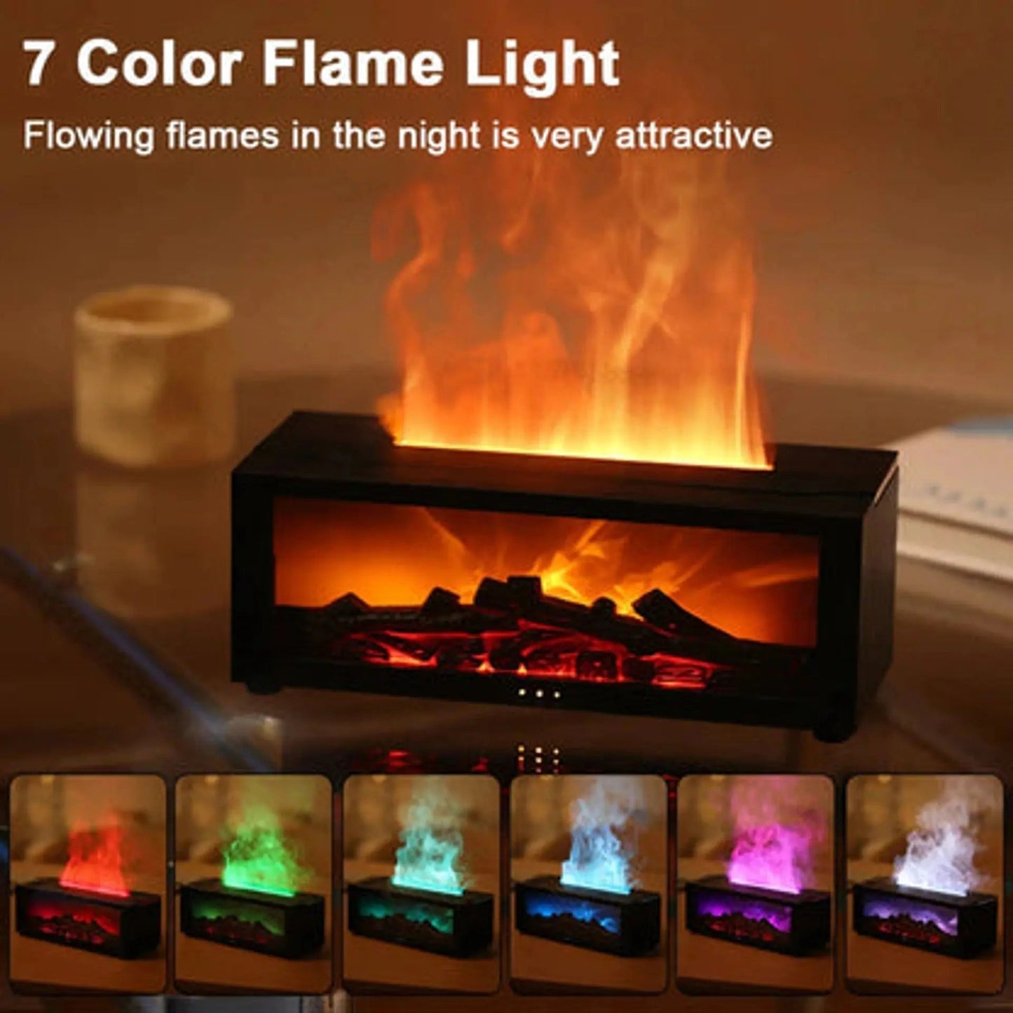 HavenGlow™ - Fireplace Aroma Diffuser for Cozy Ambiance