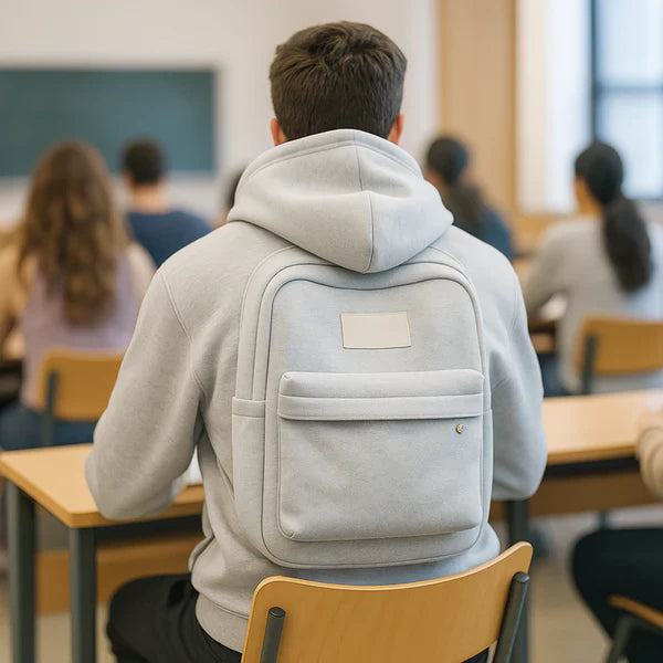 HoodSac™ - Wearable Travel Hoodie with Built-In Storage