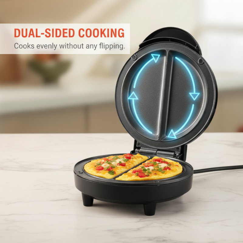 CookEase™ - Electric Nonstick Breakfast Griddle