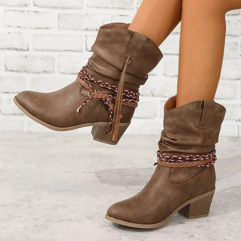Stylish Western Cowboy Boots