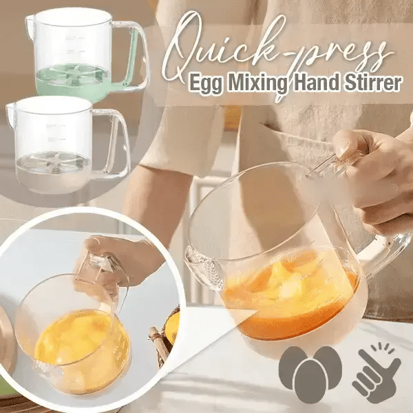 QuickMix™ - Rapid Egg Mixer for Effortless Breakfast Prep