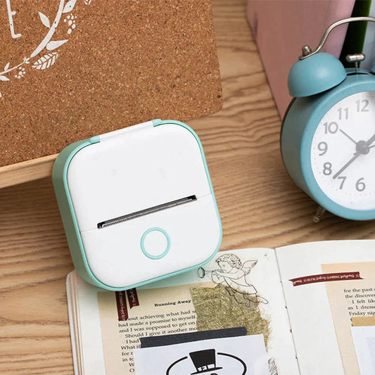 Portable Wireless Mini Photo Printer with Free Paper