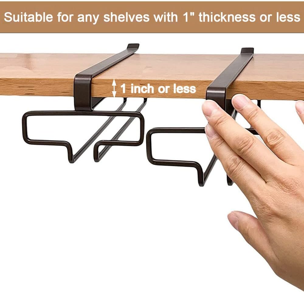 SipEase™ - Under Cabinet Wine Glass Holder