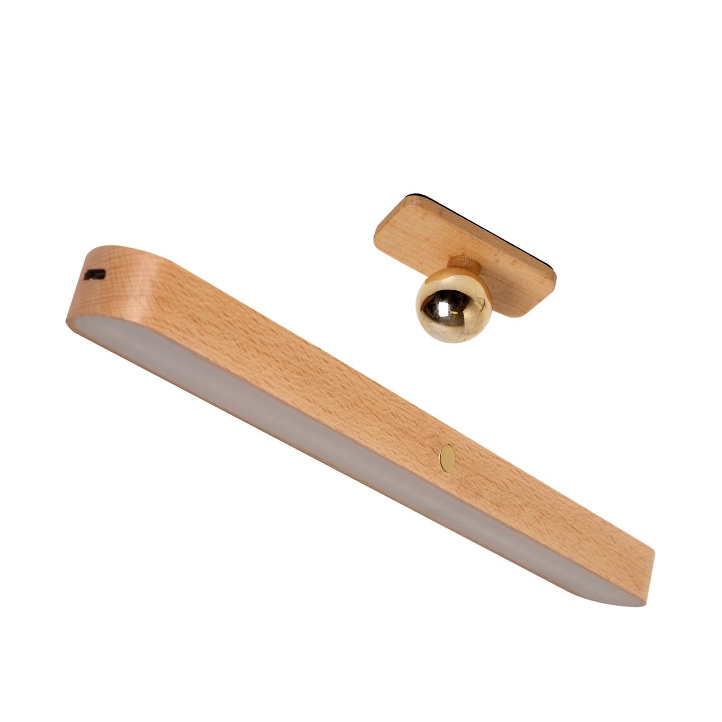 LumaWood - Effortless Magnetic Lamp with Soft Natural Light Anywhere