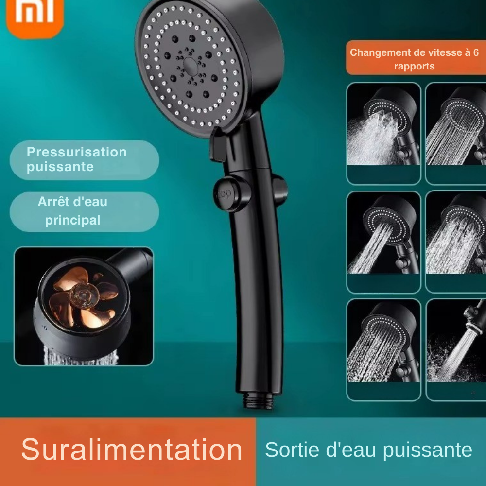 PressionShower™ - 5-in-1 Adjustable High Pressure Shower Head