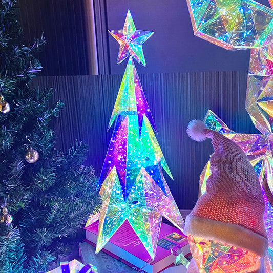 GlowJoy™ - Hologram Christmas Figure with Remote for Holiday Decor
