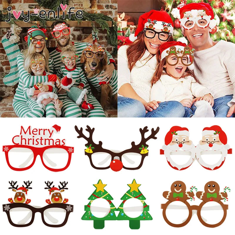 Festive Holiday Glassware Set – Cheerful Christmas Drinkware
