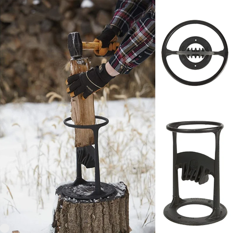SplitPro™ - Powerful Wood Splitter for Cozy Winter Fireside