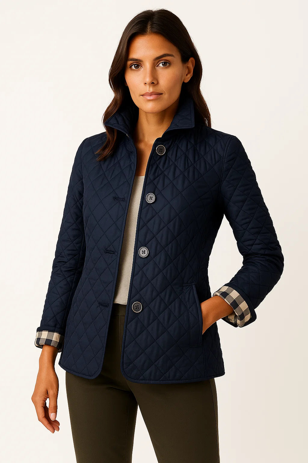 Chic Quilted Puffer Jacket for Effortless Warmth
