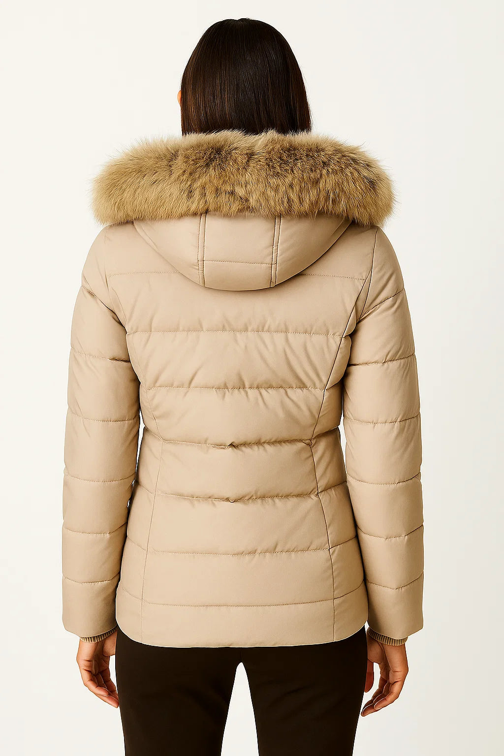 Sleek Long Winter Coat for Chic Warmth