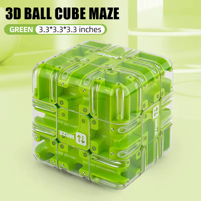 MazeMaster™ - 3D Puzzle Cube Brain Teaser