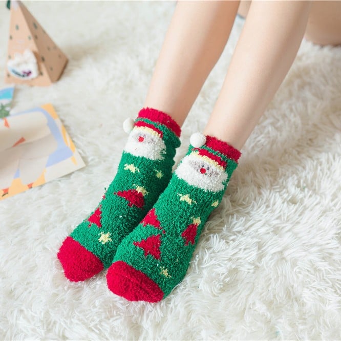 Cozy Festive Slip-On Sneakers