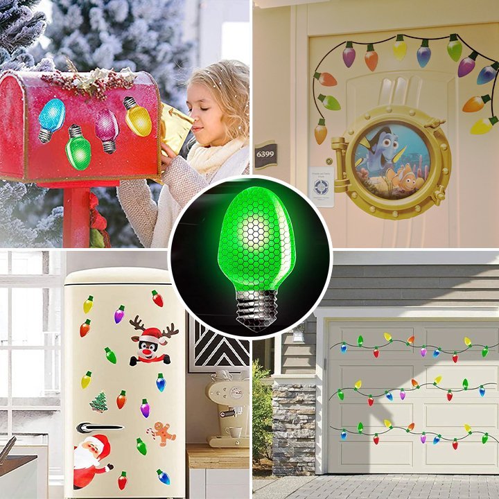 LumiGlow™ - Magnetic LED Reflective Light Bulb Decor