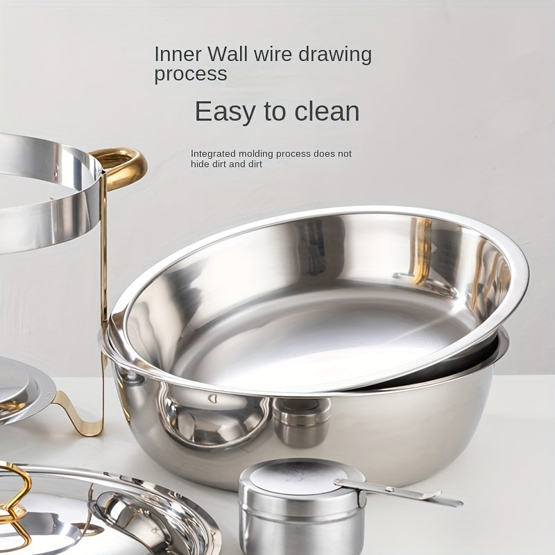 BuffetEase™ - Stainless Steel Chafing Dish Set