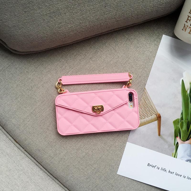 Chic Chain Strap Handbag Phone Case