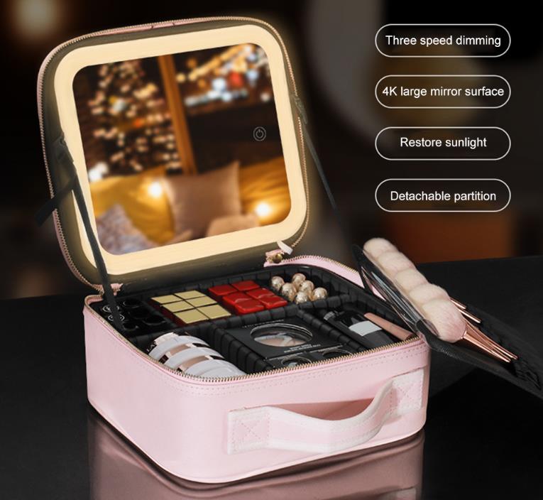 GlamJourney™ Chic Travel Makeup Bag