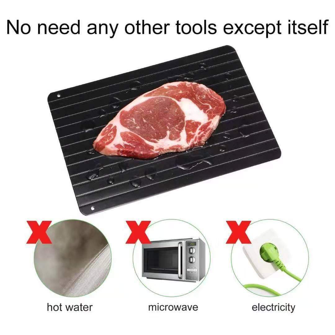 QuickThaw™ - Fast Defrosting Tray for Speedy Meal Prep