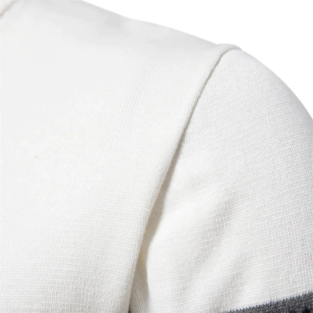 Retro Chic Knit Sweater for Men