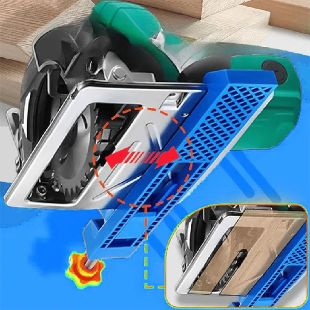 TrueCut™ Adjustable Base Guide for Precise Woodworking
