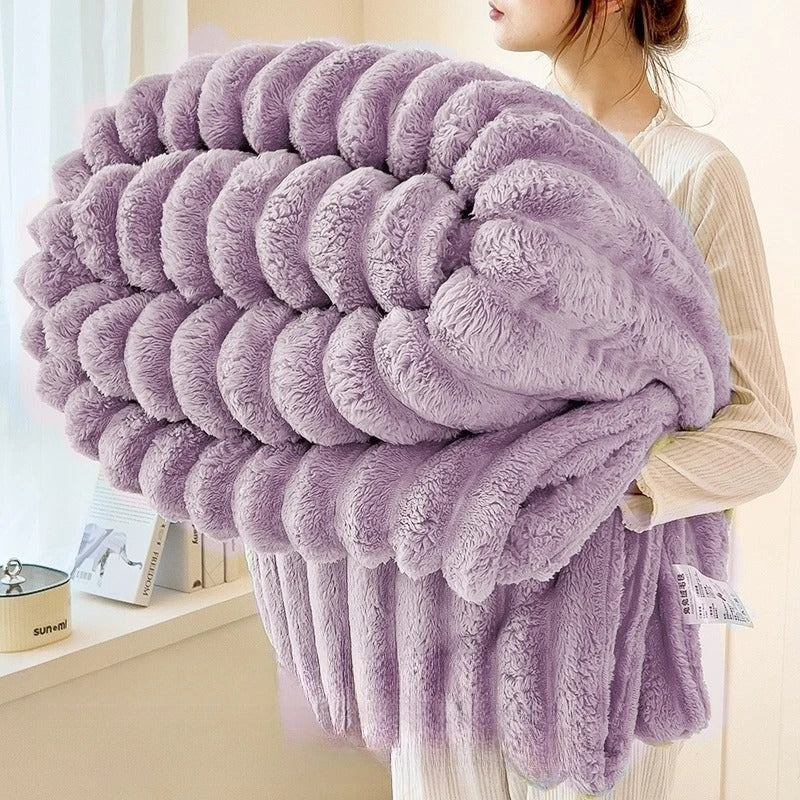 SnugDream™ - Cozy Fitted Sheet Plush Blanket for Ultimate Comfort
