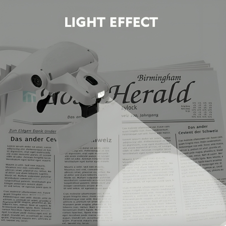 FocusMate™ - Hands-Free Magnifying Glass for Clear Detail Viewing