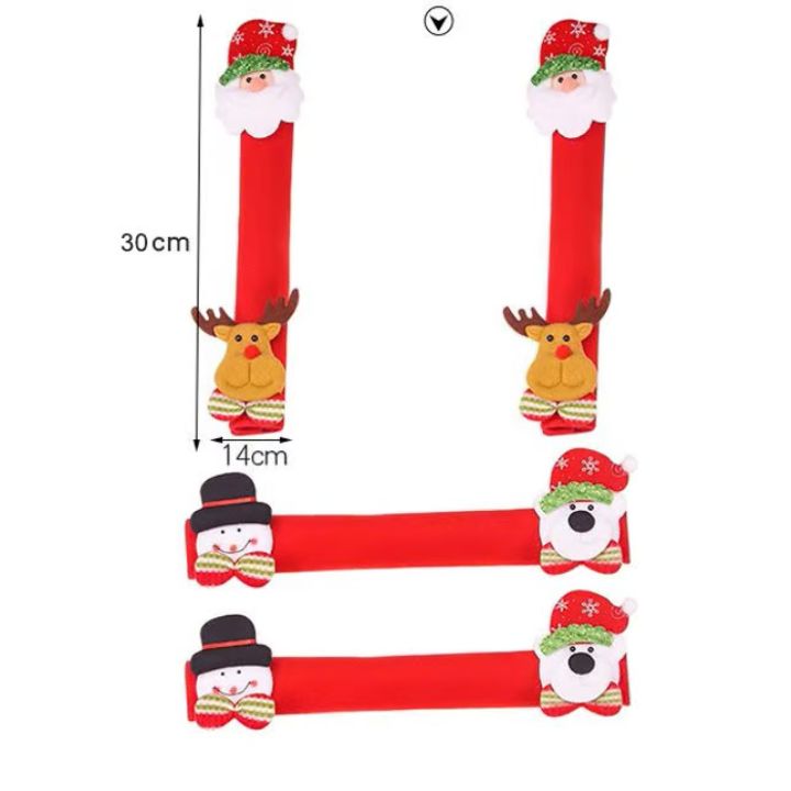 FrostyGrips™ - Holiday Snowman Door Handle Covers