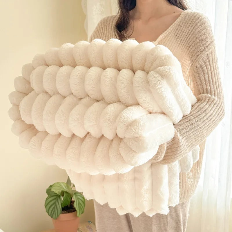 SnugDream™ - Cozy Fitted Sheet Plush Blanket for Ultimate Comfort