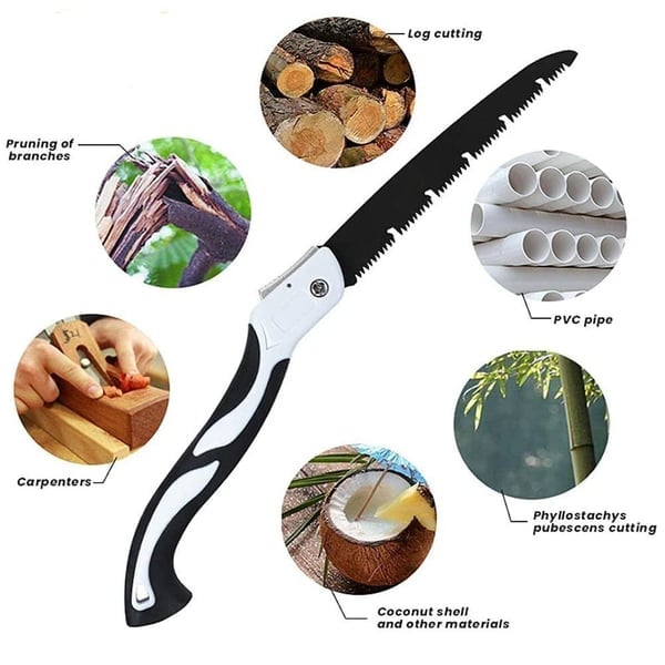 SwiftCut™ - Foldable Compact Handsaw for Outdoor & DIY Use