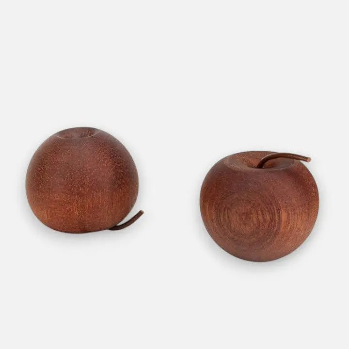 AromaApple™ - Handcrafted Wooden Essential Oil Diffuser Set