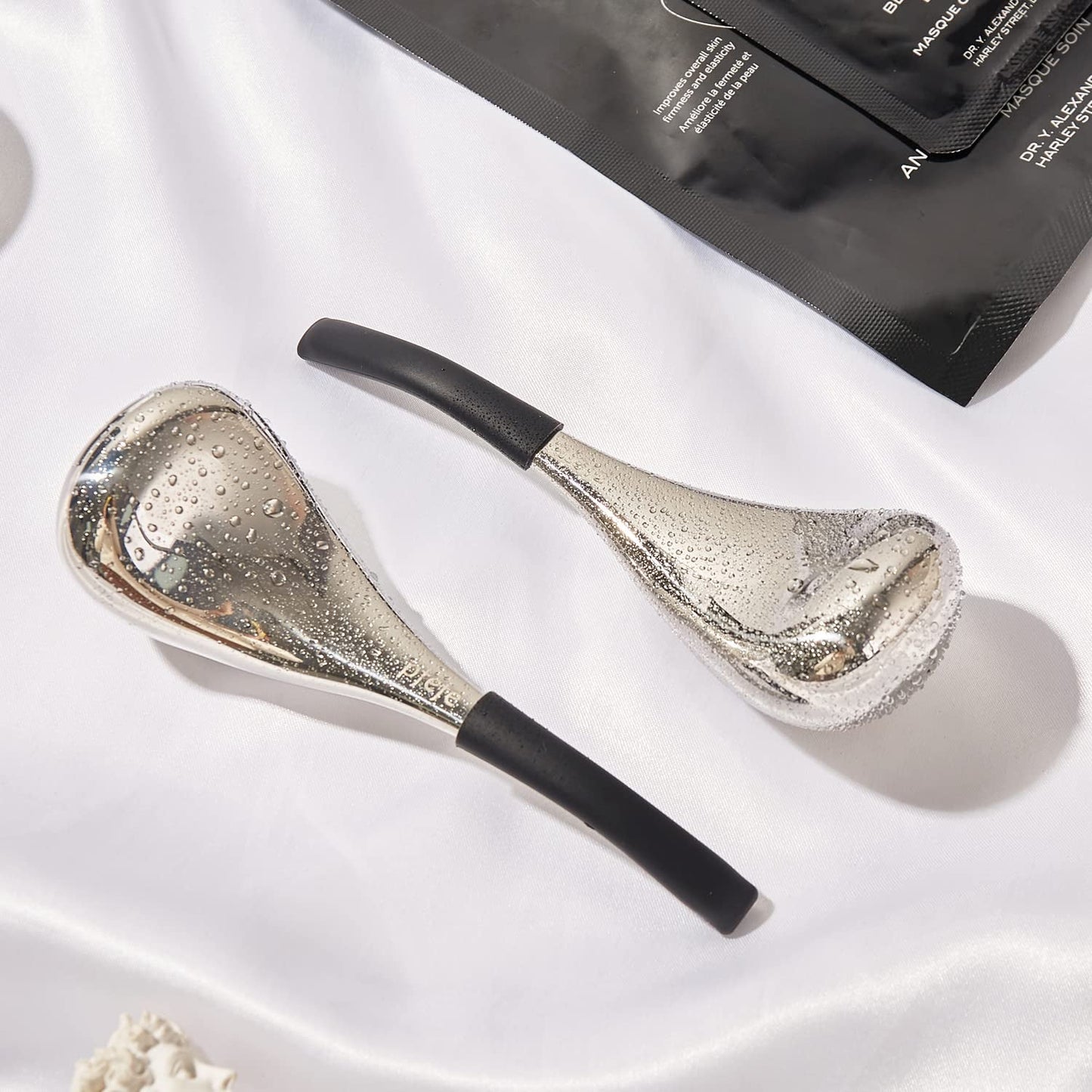 GlowWave™ Stainless Steel Ice Globes for Facial Cooling Massage