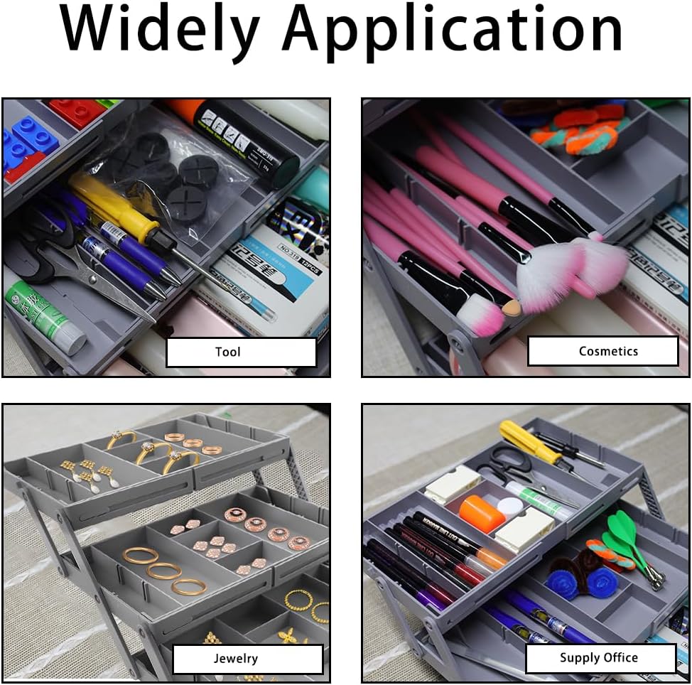 Compact Modular Smart Storage Organizer