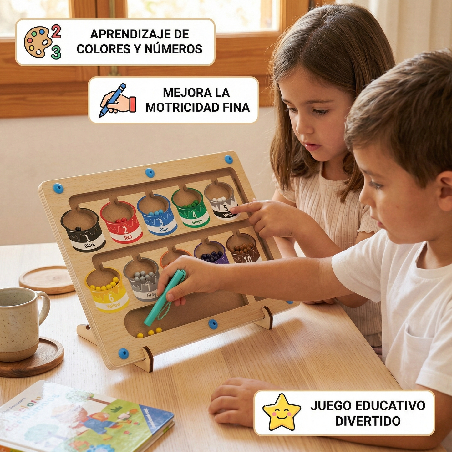 BrightLearn - Boost Counting, Colors & Motor Skills Through Play