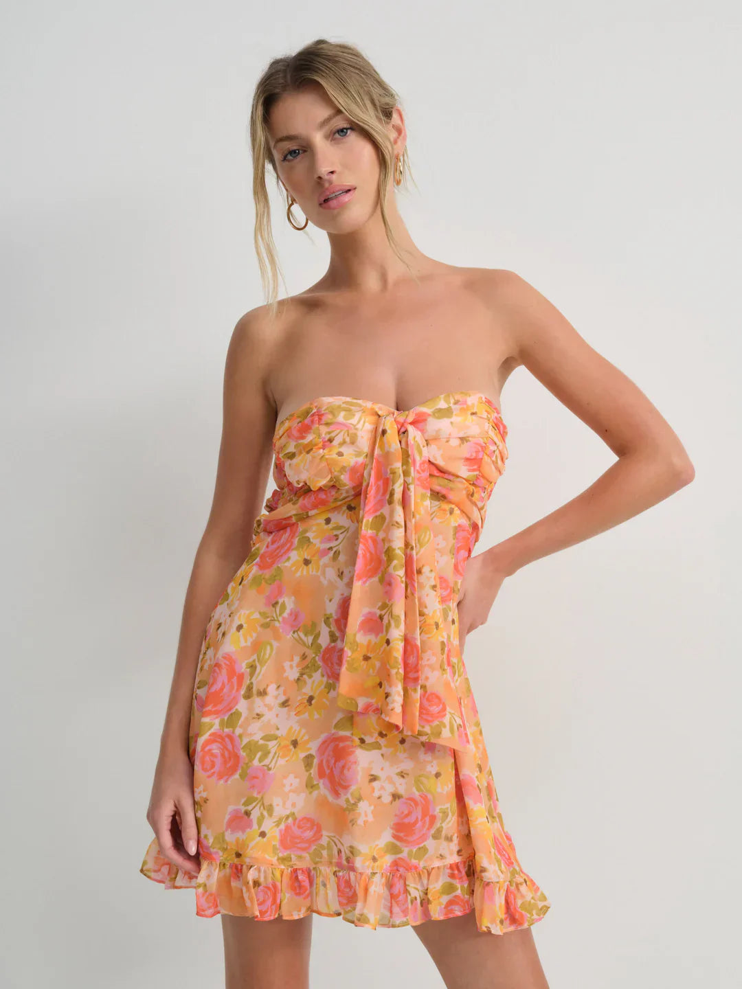 Flowing Floral Bohemian Maxi Dress