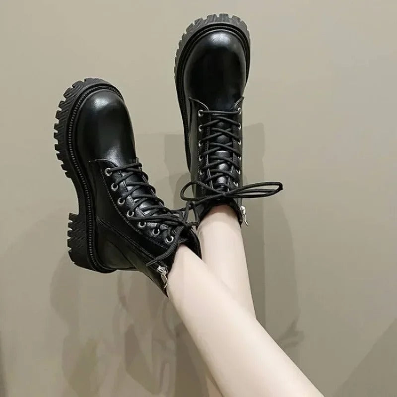 Warmova™ - Cozy Fleece-Lined Women's Ankle Boots