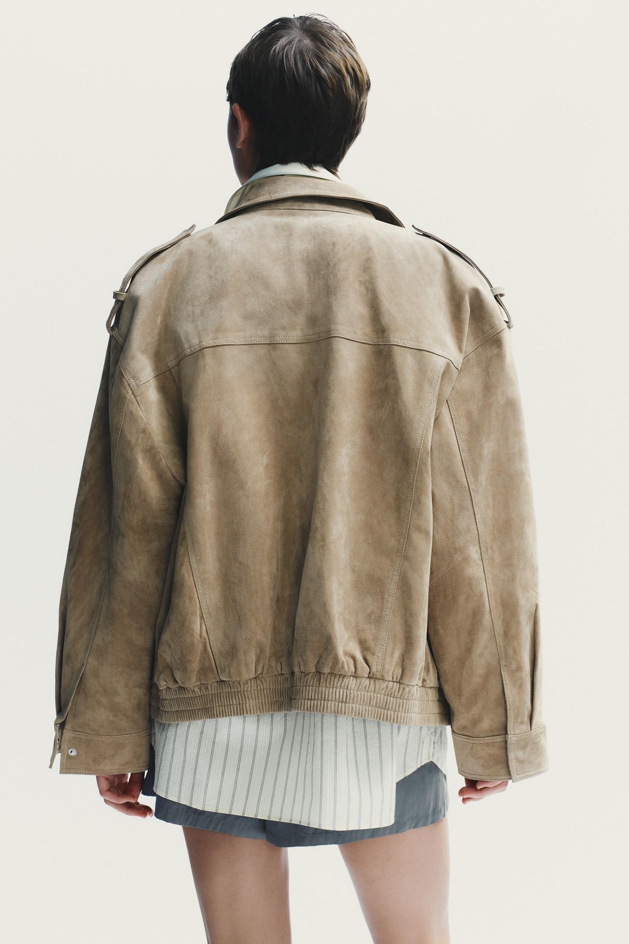Classic Vintage-Inspired Suede Jacket