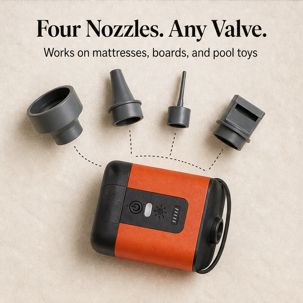 AirSwift - Inflate and Deflate Anything Quickly Anywhere, Cordless