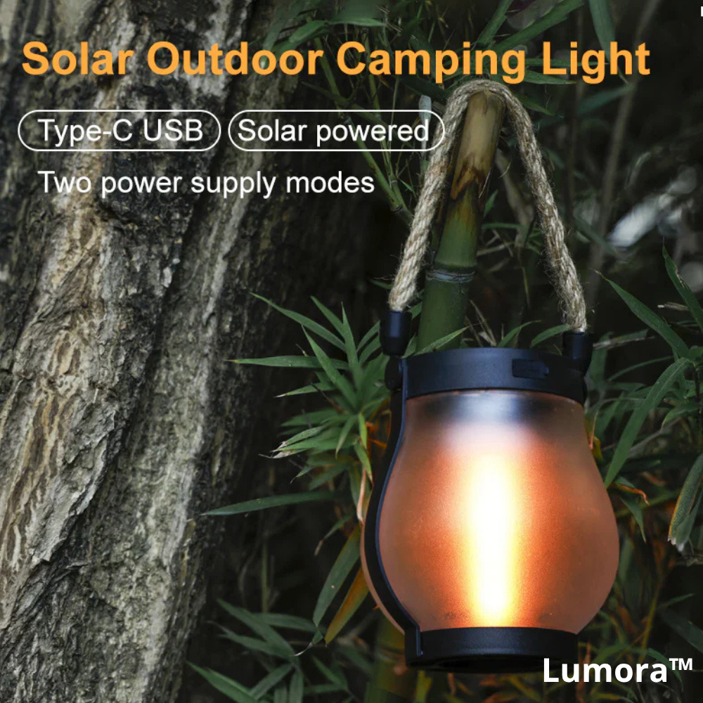 Lumora™ - Solar Outdoor Lantern Lights