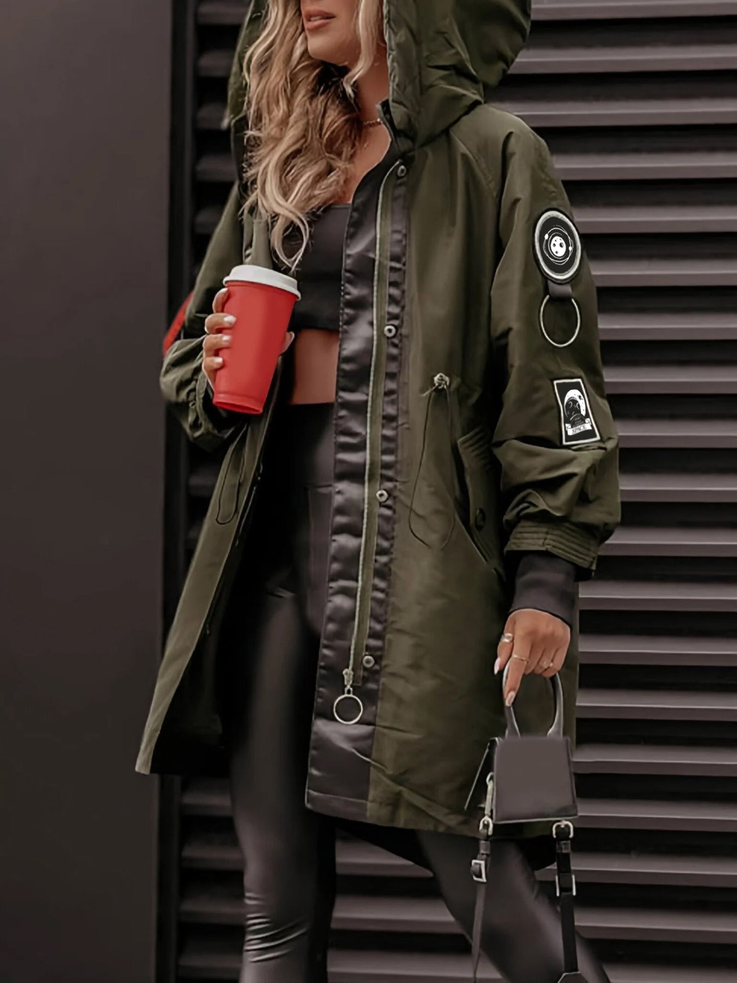 Women's Long Sleeve Hooded Jacket