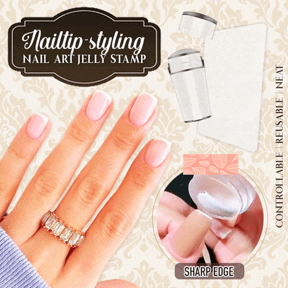 DreamyDip™ - Creative Nail Art Gel Stamp Set