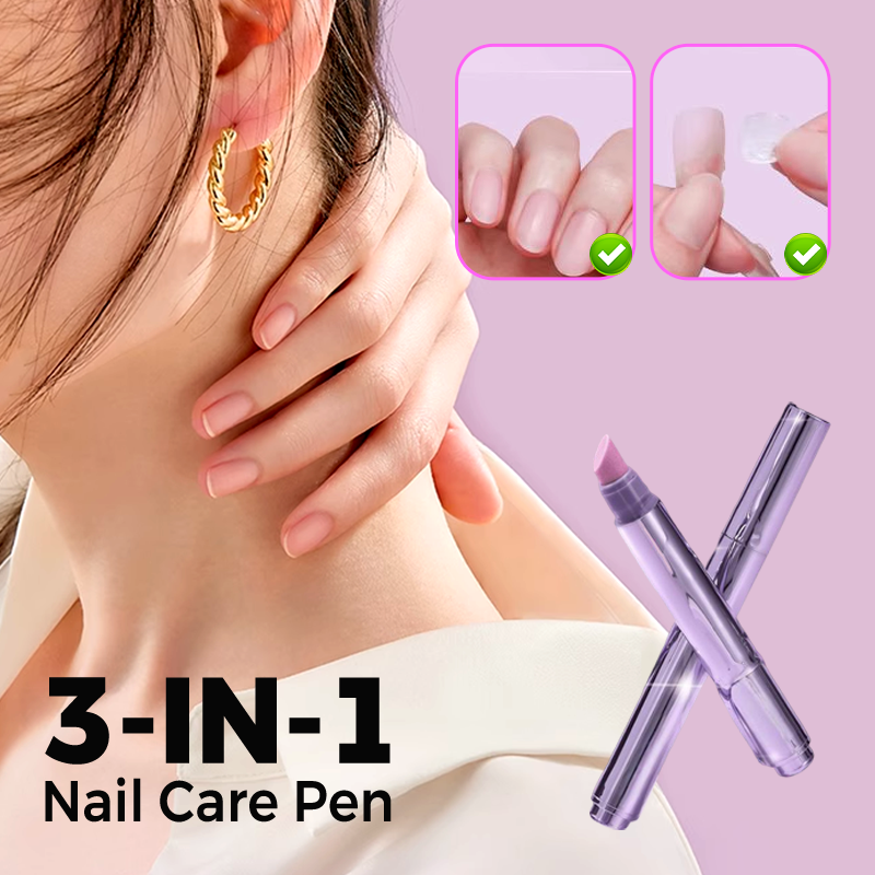 3-in-1 Nail Care Pen for Smooth, Shiny Nails