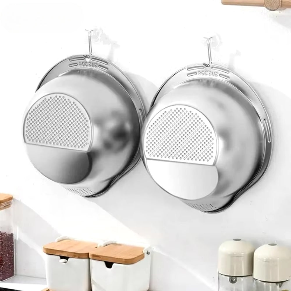 Durable Kitchen Food Strainer Mesh Colander