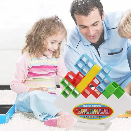 PlayNest™ - Swing Stack Balance Tower Toy