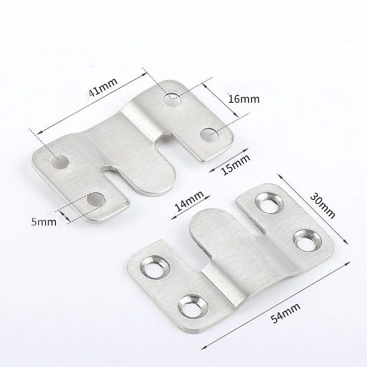 Stainless Steel Interlocking Hanging Buckle