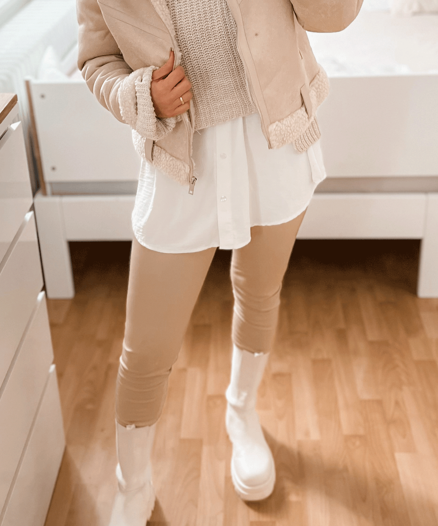 Elegant White Skirt