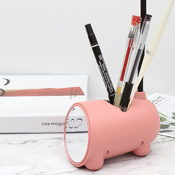 Modern LED Desk Lamp with Pen Holder and Touch Control