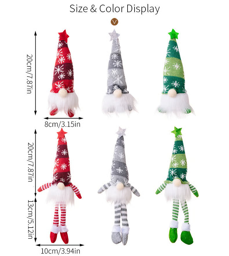 CozyNest™ - Nordic LED Christmas Gnome Figurine Decor