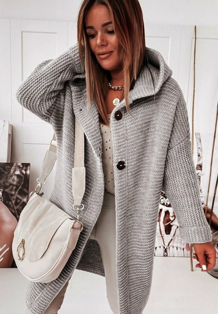 Cozy Chunky Knit Cardigan Sweater