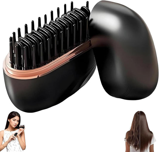 SleekPro™ Wireless Mini Hair Straightening Comb for Quick Styling