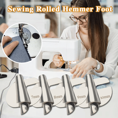 HeelMaster™ - Precision Edge Hemming Foot for Clean Finishes
